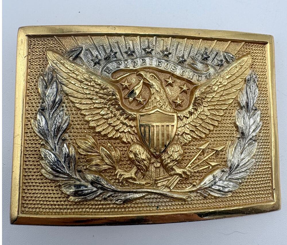 E PLURIBUS UNUM American Eagle Belt Buckle